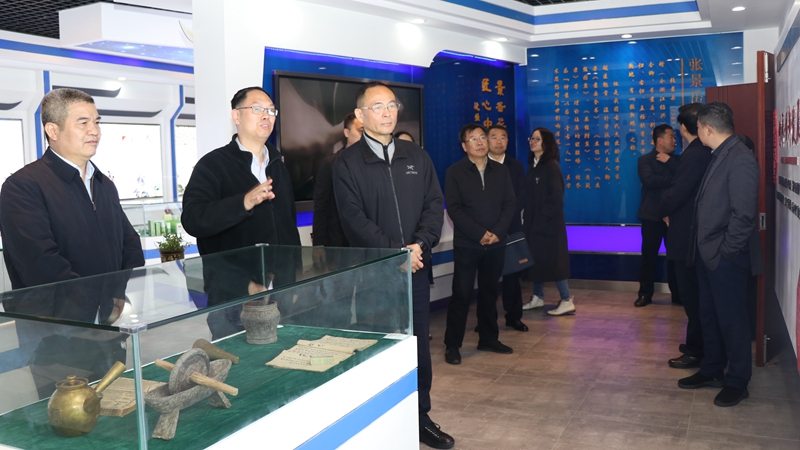 省人大常委會委員、社會建設委員會副主任委員王敏一行調研景岳堂