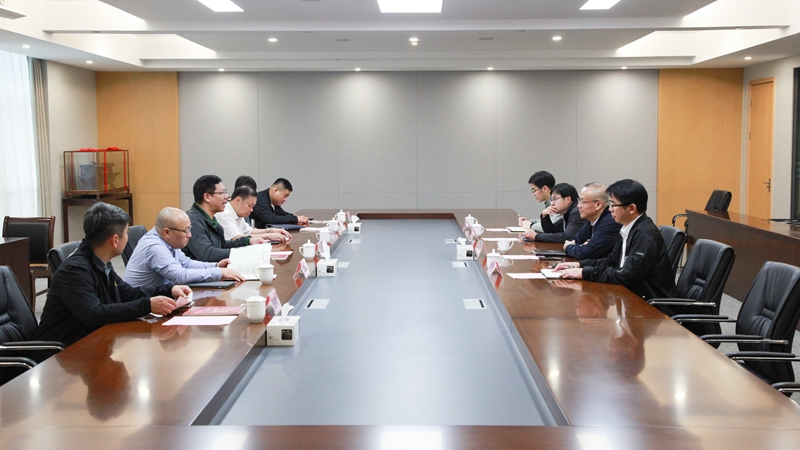 江門市供銷社副主任、供銷集團(tuán)董事長(zhǎng)鄺衛(wèi)民到訪浙農(nóng)